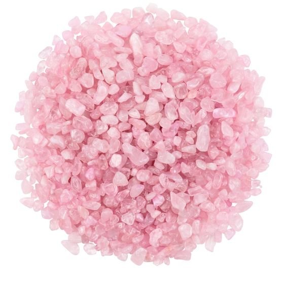 Rose Quartz Chips Stone
