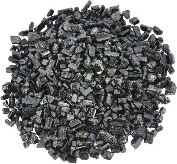 Black Tourmaline Chips Stone